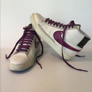 Nike Blazer High Sail Lagoon Berry Dark Army